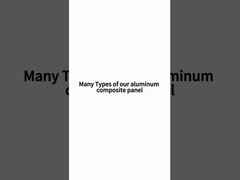 Màu sắc và vỏ veneer nhôm