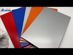 1220 X 2440MM Rose Madder Acm Vật liệu tổng hợp chống nước 6mm Acp