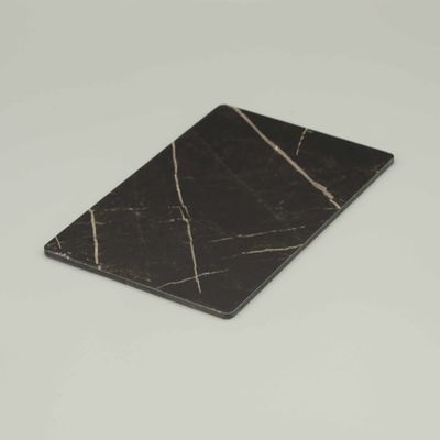 1M - 1.75M Graphite Aluminium Composite Panel Sheet Chất chống ăn mòn Acp Sheet Đen