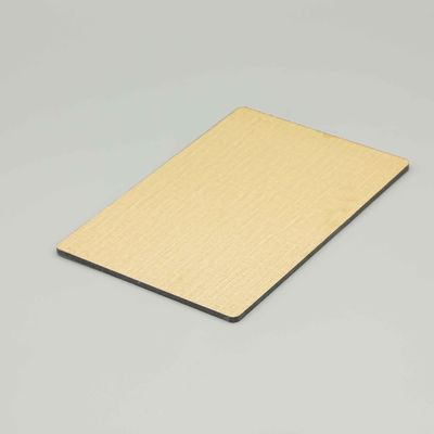 PVDF phủ nhôm Composite Panel Acp Sheet For Building With Abrasion-resistant Wall Cladding Panels
