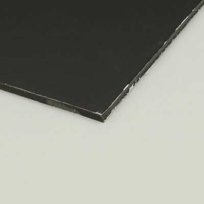 Cà phê tối Phân đồ tổng hợp nhôm cho xây dựng Thiết kế tòa nhà 4MM 1.22 * 2.44m ACM ACP vật liệu trang trí tường