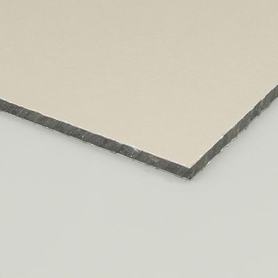 Nhà cung cấp Normal Gery Aluminium Composite Panel For Construction Building Decoration 4MM 1.22*2.44m