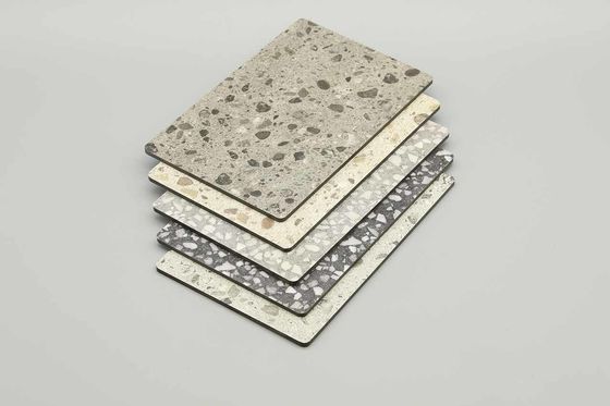 Terrazzo Quảng cáo Marble Aluminium Composite Panel Aluminium Composite Panel Sheet