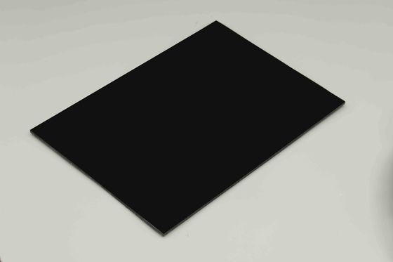 Matte Black PE Aluminium Composite Panel 0.06mm - 0.50mm Nội thất Aluminium Composite Panel