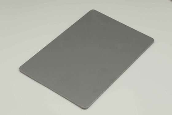 2440mm Xám đậm bên ngoài Acp tấm bảng tùy chỉnh Độ dày Acp lớp phủ cho nhà