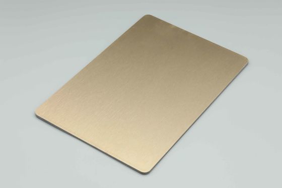 Eco Friendly đồng đánh răng nhôm Composite Panel chống nước Acp lá bóng