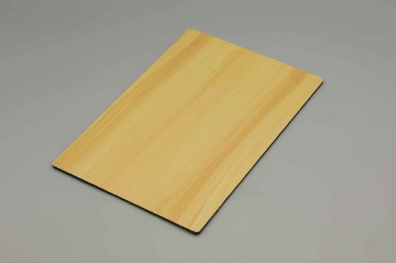 Tấm ốp nhôm composite vân gỗ chống thấm nước 6mm màu Maple sáng 1220*2440