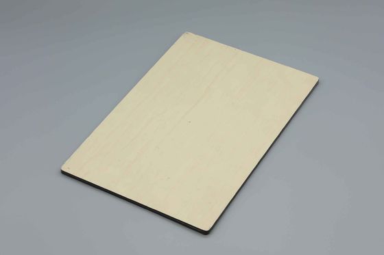 Gỗ 2-6mm Kết cấu gỗ tếch Tấm nhôm tổng hợp cho tấm ốp tường và thiết kế nội thất