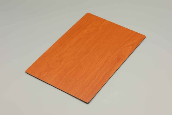 100cm 150cm Swiss Pearwood Wood Grain Aluminium Composite Panel Acp Bảng tường