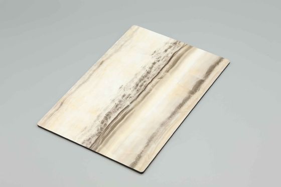 Anti-Cratch Rough Stone Finish Aluminum Composite Panels Slash Finish Brick Coating Coating Trang trí tường bên ngoài