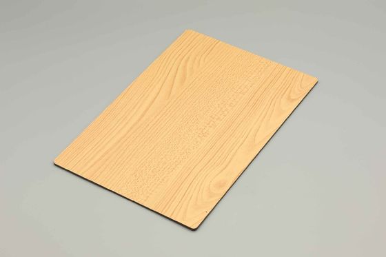 PE Pvdf phủ tấm Composite gỗ nhôm 3mm Acp For Exterior