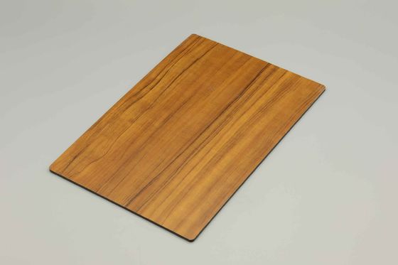 Tấm ốp nhôm composite gỗ 4mm, dài 2440mm, cách âm và chống cháy cấp B1 A2