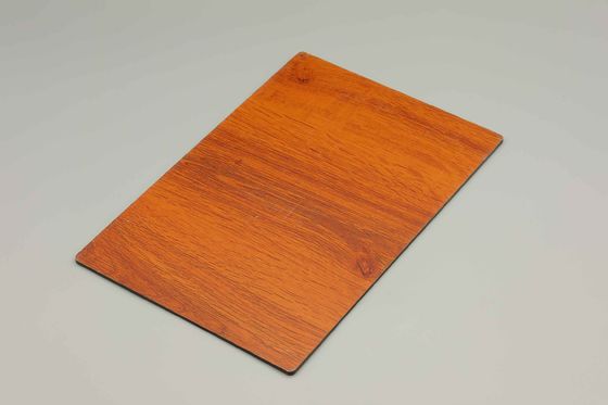 96 inch gỗ hạt Acm bảng điều khiển Pvdf chống nước chống cháy nhôm bảng kết hợp