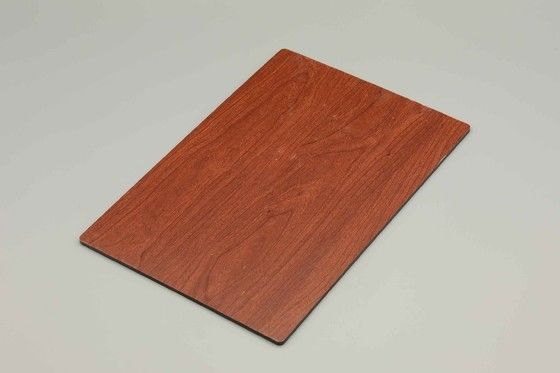 Chất chống trầy xước Noble Cherry gỗ hạt nhôm Composite Panel gỗ acp tấm 4MM 1.22 * 2.44m