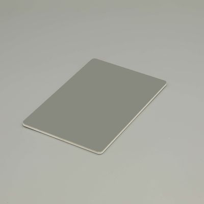 1000mm 1500mm Panel Composite Aluminium có khả năng cháy màu xám chống cháy Acp