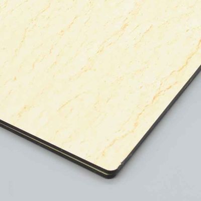 4mm 1.22x2.44m Kháng gãi đá thô kết cấu nhôm bảng kết hợp cho lớp phủ bên ngoài
