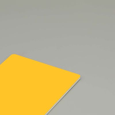 Tấm nhôm composite PVDF cong | Tấm ốp tường chống cháy A1/A2 cho công trình