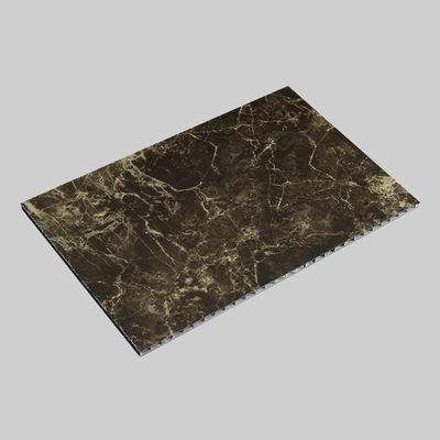 Hỏa chống thấm nhôm Honeycomb Composite Panel trắng đen sọc Acp Xây dựng