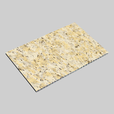 Nhựa nhôm màu vàng 244cm Granite nhôm 4x8