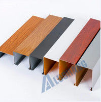 Trung tâm mua sắm Aluminium Baffle Hội trường triển lãm Aluminium Cell Ceiling