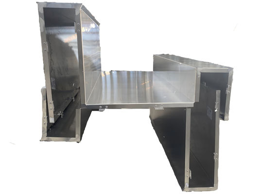 Phòng chống nhiều sự xói mòn hình dạng không thông thường Bức tường mặt tiền nhôm Fluorocarbon phủ tường bên ngoài chống tĩnh