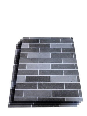 Kiểu đá cẩm thạch Alushang Xám tối màu Terrazzo trang trí Acp Bên ngoài Acp Văn phòng Bức tường 3mm Độ dày Acp Lớp lót cho nhà / tòa nhà Vỏ nhôm 0,12mm