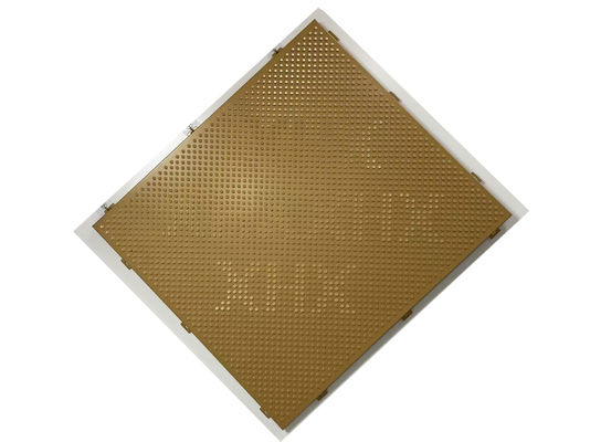 Phân đồ nhôm rắn đẹp mắt với lớp phủ tường 2,00mm hoàn thành bằng sơn PE để trang trí lâu dài các bức tường bên ngoài tòa nhà
