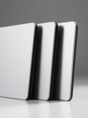 Phân tích đa năng Aesthetic PE Aluminium Composite Panel 3mm - 6mm Độ dày trang trí Acp Bức tường 1000mm 1500mm