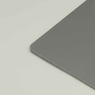 Bảng tổng hợp nhôm PVDF màu xám cho quảng cáo ngoài trời trang trí tường bên ngoài sáng không gian thương mại