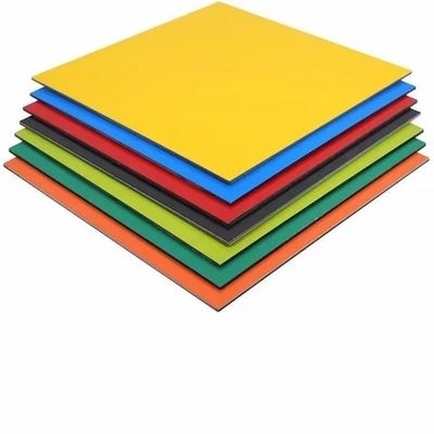 Tấm ACP phủ PVDF PE 2,44m An toàn sinh thái Không mùi cho tấm ốp tường nội ngoại thất